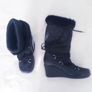 Wild Diva Wedge Boots